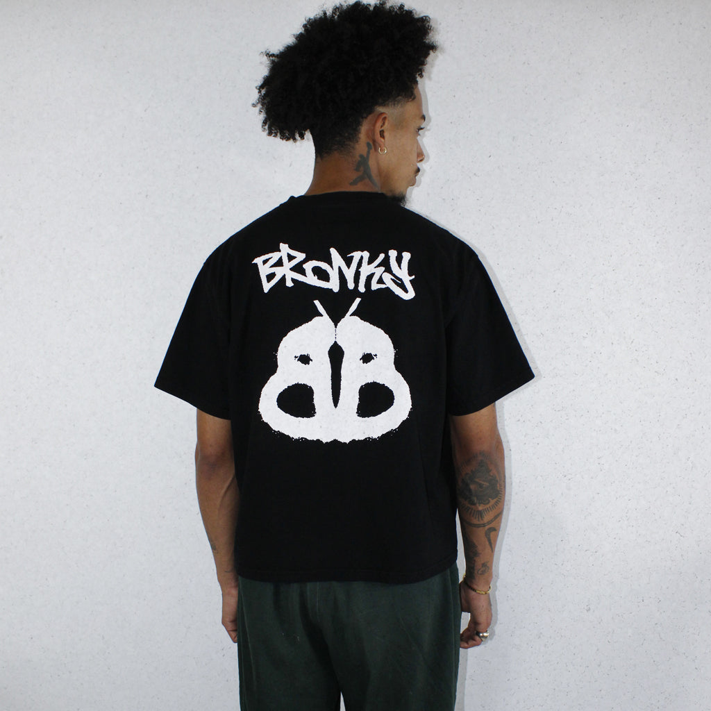 CAMISETA BORBOLETA CENTRAL – MODELO BOXY | BRONKY