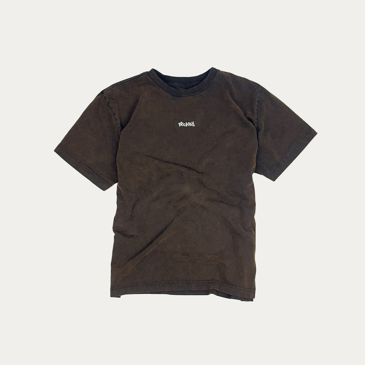 CAMISETA MARROM BÁSICA – MODELO OVERSIZED | BRONKY