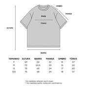 CAMISETA OFF-WHITE – MODELO OVERSIZED | BRONKY